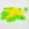 40PCS Vintage Toy Car Wheels 37mm Model Toy Plastic Wheel with 20PCS Shaft Round Rod Axles for RC Car Truck Airplane DIY Model Toy Accessories (Green,Yellow) view 1