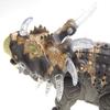 Dusky Shark Walking Triceratops Dinosaur Toy with Lights and Sounds (Gray) view 4