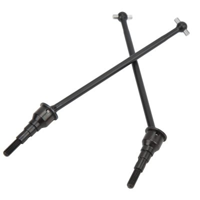 2Pcs RC Car Steel Front Rear CVD Drive Shaft for Losi 1/10 Lasernut U4 Tenacity Off Road Vehicle Drive are Easy to Inst and Disassemble Allowing Quick Front Rear CVD Drive