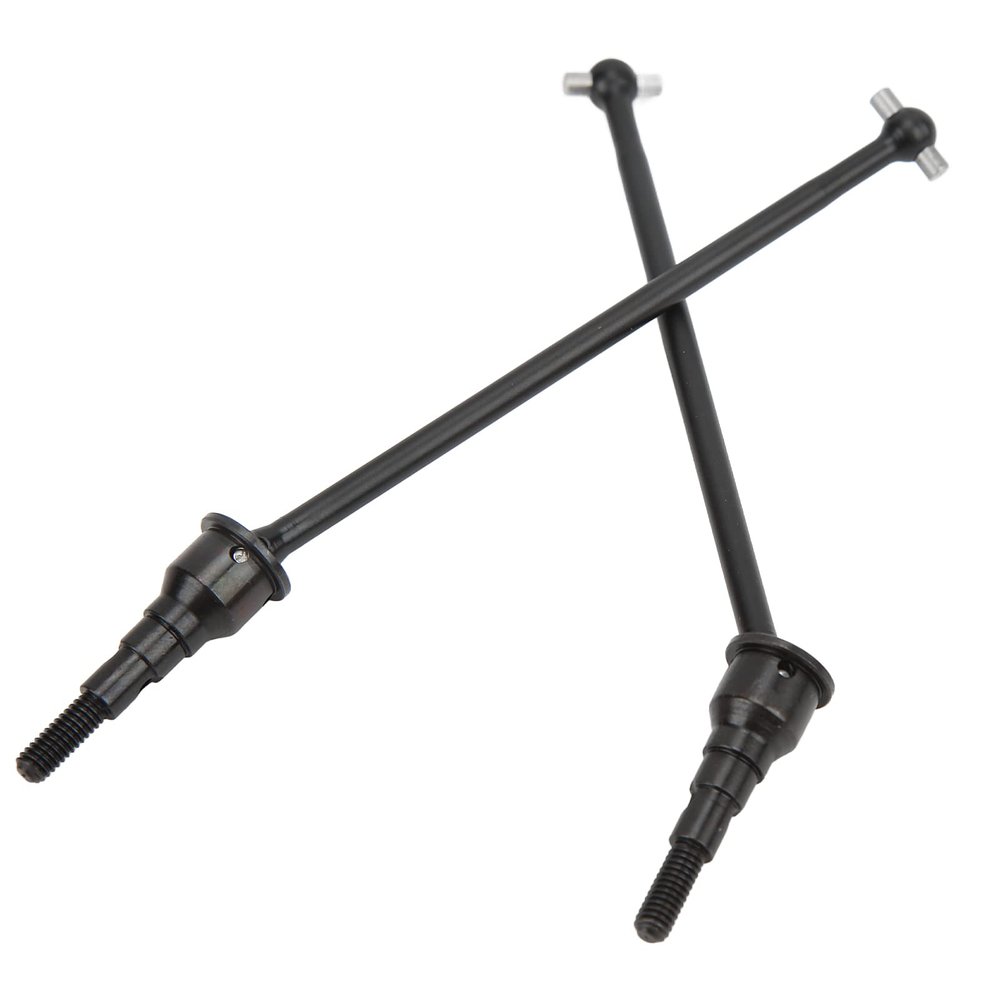 2Pcs RC Car Steel Front Rear CVD Drive Shaft for Losi 1/10 Lasernut U4 Tenacity Off Road Vehicle Drive are Easy to Inst and Disassemble Allowing Quick Front Rear CVD Drive