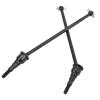 2Pcs RC Car Steel Front Rear CVD Drive Shaft for Losi 1/10 Lasernut U4 Tenacity Off Road Vehicle Drive are Easy to Inst and Disassemble Allowing Quick Front Rear CVD Drive view 1