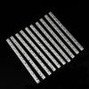 10PCS 0.5 Module Plastic Gear Plastic Connecting Rod Long Strip Rack Gear Pinion Transmission Rod for DIY Model Toy RC Car Truck Parts view 1