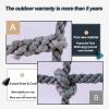 Climbing Cargo Net Colorful Safety Protective Nets Kids Protective Safety Net, Portable Rope Climbing Net, for Outdoor Climbers Physical Training Equipment, Load 250kg,(4*6m(12.12*18.18ft)) view 3