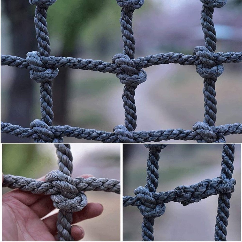 Climbing Cargo Net Colorful Safety Protective Nets Protective Safety Net, Waterproof Climbing Cargo Netting, for Indoor Outdoor Children Playground, Load 300kg,(2 * 5m(6.6 * 15.15ft))
