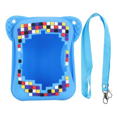 ZJchao , Electronic Pets Travel Storage Bag Magicals Interactive Digital Pet Digital Pet with Lanyard Scratch Silicone Cover Case for BITZEE Interactive