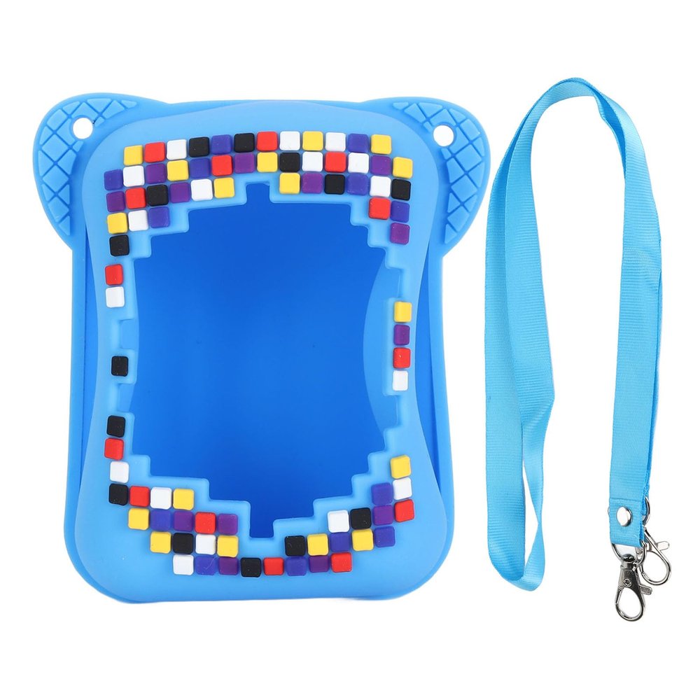 ZJchao , Electronic Pets Travel Storage Bag Magicals Interactive Digital Pet Digital Pet with Lanyard Scratch Silicone Cover Case for BITZEE Interactive