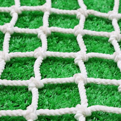 Climbing Cargo Net Colorful Safety Protective Nets Sturdy Balcony Stair Anti-fall Net, Obstacle Protection Garden Fence Net, for Kids Playing Training Indoor Outdoor, Max Load 150kg,(2*2m(6.6*6.6ft))