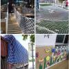 Climbing Cargo Net Colorful Safety Protective Nets Sturdy Balcony Stair Anti-fall Net, Obstacle Protection Garden Fence Net, for Kids Playing Training Indoor Outdoor, Max Load 150kg,(2*2m(6.6*6.6ft)) view 2