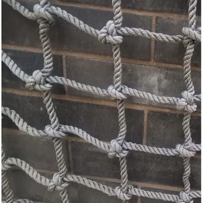 Climbing Cargo Net Colorful Safety Protective Nets Adults, Polyamide Playground Net, Plant Support Netting, Childrens Climbing Equipment, Garden Outdoor Obstacles Activities,(2*2m(6.6*6.6ft))
