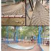 Climbing Cargo Net Colorful Safety Protective Nets Kids Playground Play Safety Net - Climbing Heavy Duty Cargo Net - Treehouse Garden Net, for Outdoor Swing Sets, Backyard Play Sets,(3*4m(9.9*12.12ft) view 2