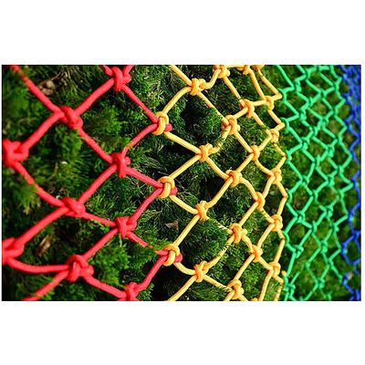 Climbing Cargo Net Colorful Safety Protective Nets Colorful Training Climbing Cargo Net Outdoor Indoor Climbing Protective Nets Rope Ladder Net, for Public Facilities Decorative, Load 250kg,(1*4m(3.3*