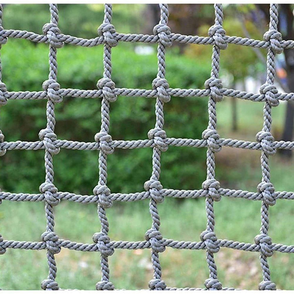Climbing Cargo Net Colorful Safety Protective Nets Polyamide Safety Nets, Cargo Rope Ladder Heavy Duty Netting, for Balcony Stair Playground Protection Indoor Outdoor,(4 * 6m(12.12 * 18.18ft))