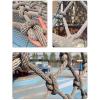 Climbing Cargo Net Colorful Safety Protective Nets Polyamide Safety Nets, Cargo Rope Ladder Heavy Duty Netting, for Balcony Stair Playground Protection Indoor Outdoor,(4 * 6m(12.12 * 18.18ft)) view 3