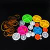 130PCS 0.5 Module Plastic Gear Set Belt Pulley with Rubber Band Single Gear Reduction Gear Spindle Gear Small Motor Gears for DC Motor RC Car Truck Robot Helicopter DIY Model Toy Parts (130) view 4