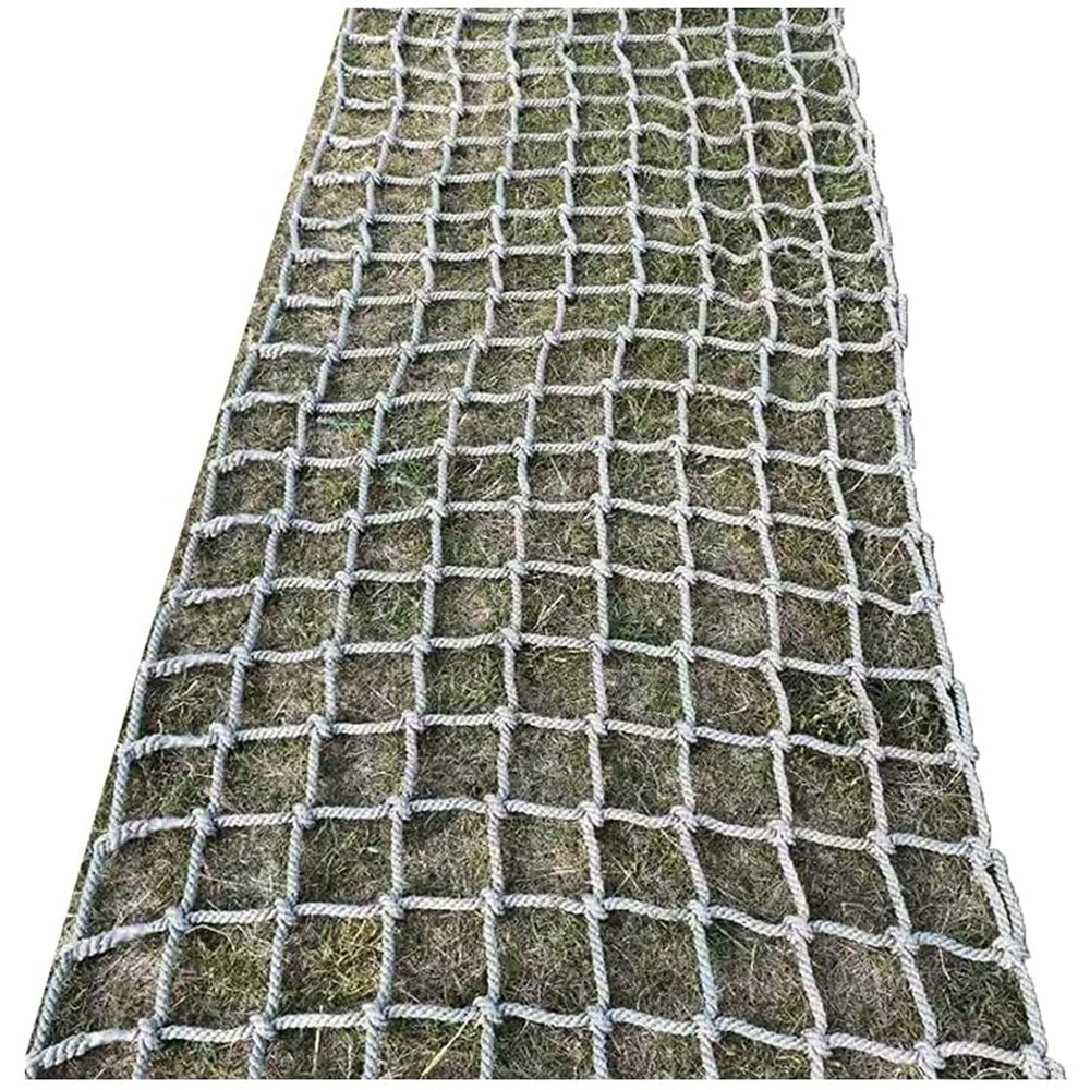 GUOSPIUS Climbing Cargo Net Colorful Safety Protective Nets for Obstacle Courses for Outdoor Treehouse, Load 150kg,(2 * 2m(6.6 * 6.6ft))