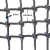 GUOSPIUS Climbing Cargo Net Colorful Safety Protective Nets for Obstacle Courses for Outdoor Treehouse, Load 150kg,(2 * 2m(6.6 * 6.6ft)) view 2
