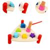 Simhoa Wooden Hammer Activity Toy for Toddlers, Triangle view 2