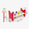 Simhoa Wooden Hammer Activity Toy for Toddlers, Rectangle view 4