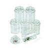 Clear Plastic See-Through Bug Jars - 3" (Pack of 10) - Ideal for Kids' Science Projects & Educational Activities view 1