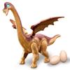 Dusky Shark Brachiosaurus Dinosaur Toy Walks and Lays Eggs for Interactive Play view 1