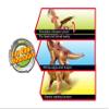 Dusky Shark Brachiosaurus Dinosaur Toy Walks and Lays Eggs for Interactive Play view 2