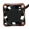 Alomejor Small Size Light Weight Easy Install and Remove Aluminum Cooling Fan with for Electric RC Car Heat Dissipation (Black Orange) view 4