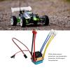 Alomejor Brushed ESC 80A/480A 2 Way 6V 3A BEC Output Auto Adjustment RC Car Brushed ESC for 1/8 RV SUV Truck Crawler view 3