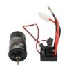 550 Brushed Motor ESC Combo, 60A ESC for Drag Tractor Truck 1/14 1/10 Climbing Car DIY Modification (35T) view 1
