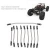 10pcs Stainless Steel Link Rod RC Car Replacement Parts for Axial Wraith 90018/90020 / 90031/90045 / 90056 1/10 RC car view 3