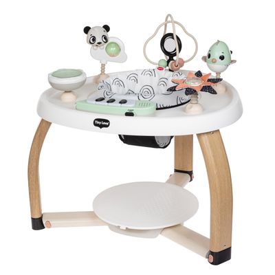 Tiny Love 5-in-1 Here I Grow Stationary Activity Center  Black & White Dcor Collection, Black & White
