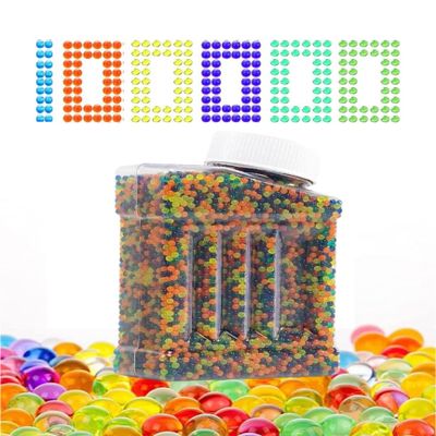 Ball Blaster Refill Ammo Bullets Improved Elastic Structure and Vibrant Colors (7-8 mm, 100 000 Pieces Per Pack), Non-Toxic for Ages 14 & Up Mix Color