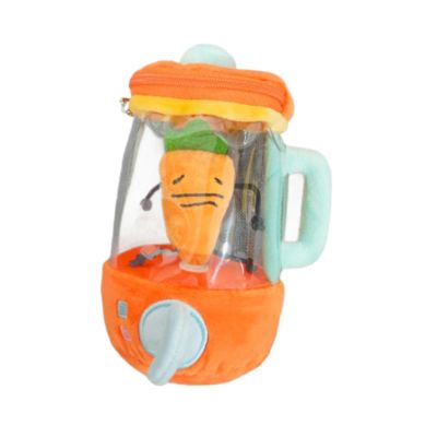 harayaa Carrot Juicer Toy Drawstring Rotating Stuffed
