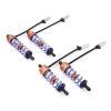 4Pcs Metal Front and Rear Shock Absorber for ZD for Ra-CING DBX-10 DBX10 1/10 RC Car Upgrade Parts Spare Accessories,1 view 1