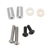 2Pcs Carbon Fiber Front & Rear Shock Tower for Ta-Miya DF-02 DF02 RC Car Upgrade Parts Accessories view 2