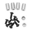 2Pcs Carbon Fiber Front & Rear Shock Tower for Ta-Miya DF-02 DF02 RC Car Upgrade Parts Accessories view 3