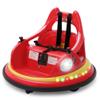 12V Electric Ride On Bumper Car for Toddler & Kids Ages 1.5-6 Years with Remote Control, 2PCS DIY Stickers, 360 Degree Spin, Lights, Sounds, Red view 1