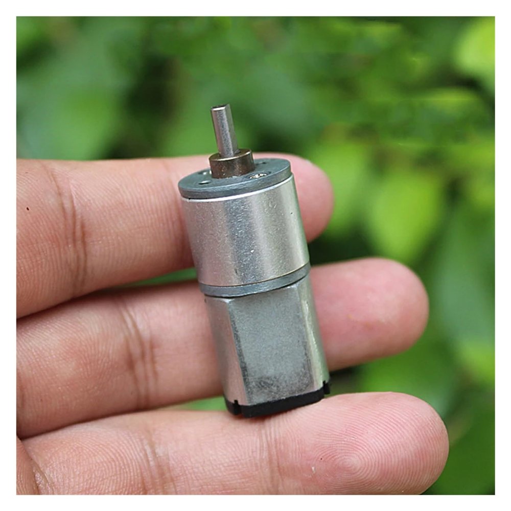 16mm*34mm Gear electronic starter Full Metal Gearbox DC 3V-6V 80RPM Slow Speed DC Gear electronic starter Reducer Robot Car Toy Model MOICEYHF