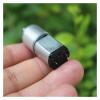 16mm*34mm Gear electronic starter Full Metal Gearbox DC 3V-6V 80RPM Slow Speed DC Gear electronic starter Reducer Robot Car Toy Model MOICEYHF view 4