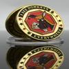 12pcs/Set Las Vegas Chip Coin Poker War Lucky Casino Commemorative Coin with Plastic Case Fans Collection Gift view 2