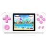 Handheld Games for Kids Rechargeable Preloaded 218 Retro Video Games, White view 1