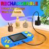 Handheld Games for Kids Rechargeable Preloaded 218 Retro Video Games, Blue view 3