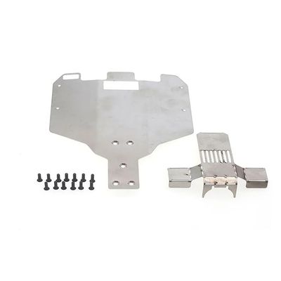 1/12 RC Axle Protector Skid Plate Spare Chassis Armor for Wltoys 12428 Vehicles Model Buggy Accessories