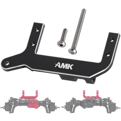 AMK TRX4 Sevro Mount, Aluminum TRX4 Sevro On Axle Mount SOA Mount 4-Link Suspension for 1/10 RC Crawler TRX4 Upgrades (Black)