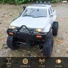 Dodoore RC Rock Crawler WPL C64-1 RC Truck, 1:16 Scale 2.4GHz Remote Control Truck, 4WD All Terrain Off-Road RC Crawler with LED Lights and 2 Rechargeble Batteries for Adults (Red) view 2