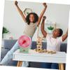 Alasum Watermelon-Shaped Prize Wheel with Stand Erasable Wheel for Raffles and Classroom Activities Engaging Tabletop Roulette Game for Events and Vendors view 4