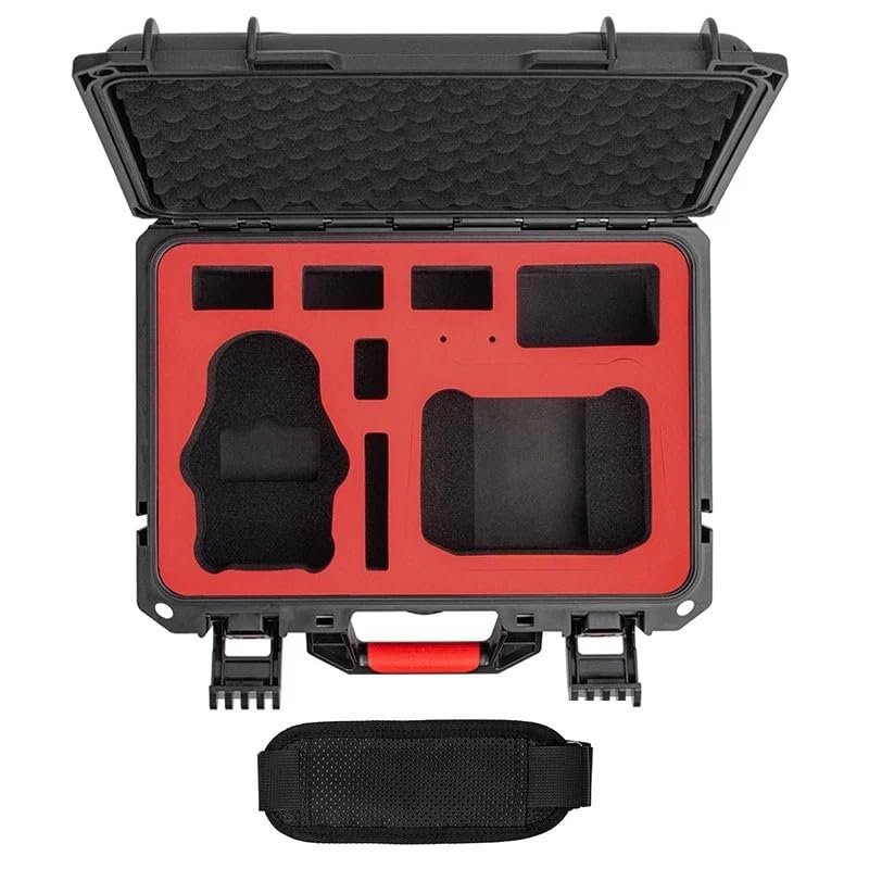 WLLBMDJ for DJI Mini 4 PRO Storage Case Hard Shell Waterproof Box Suitcase Carrying Case for DJI RC1/RC2/N1/N2 Remote Control(Hard case 1)