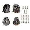 1/18 RC Redcat Ascent-18 Brass Upgrade Kit Brass Skid Plate, Steering Knuckle, Outer Portal Housing, Diff Cover, Servo Mount, Brass Chassis Links, Steering Link, and Stainless Steel Drive Shafts view 3