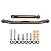 1/18 RC Redcat Ascent-18 Brass Upgrade Kit Brass Skid Plate, Steering Knuckle, Outer Portal Housing, Diff Cover, Servo Mount, Brass Chassis Links, Steering Link, and Stainless Steel Drive Shafts view 4