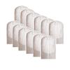 12pcs Hanging Garment Bags Lightweight Clear Clothes Full Zipper Suit Bag For Closet Storage view 1