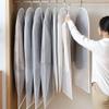 12pcs Hanging Garment Bags Lightweight Clear Clothes Full Zipper Suit Bag For Closet Storage view 3